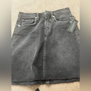 Blank Nyc Black Denim Skirt nwt